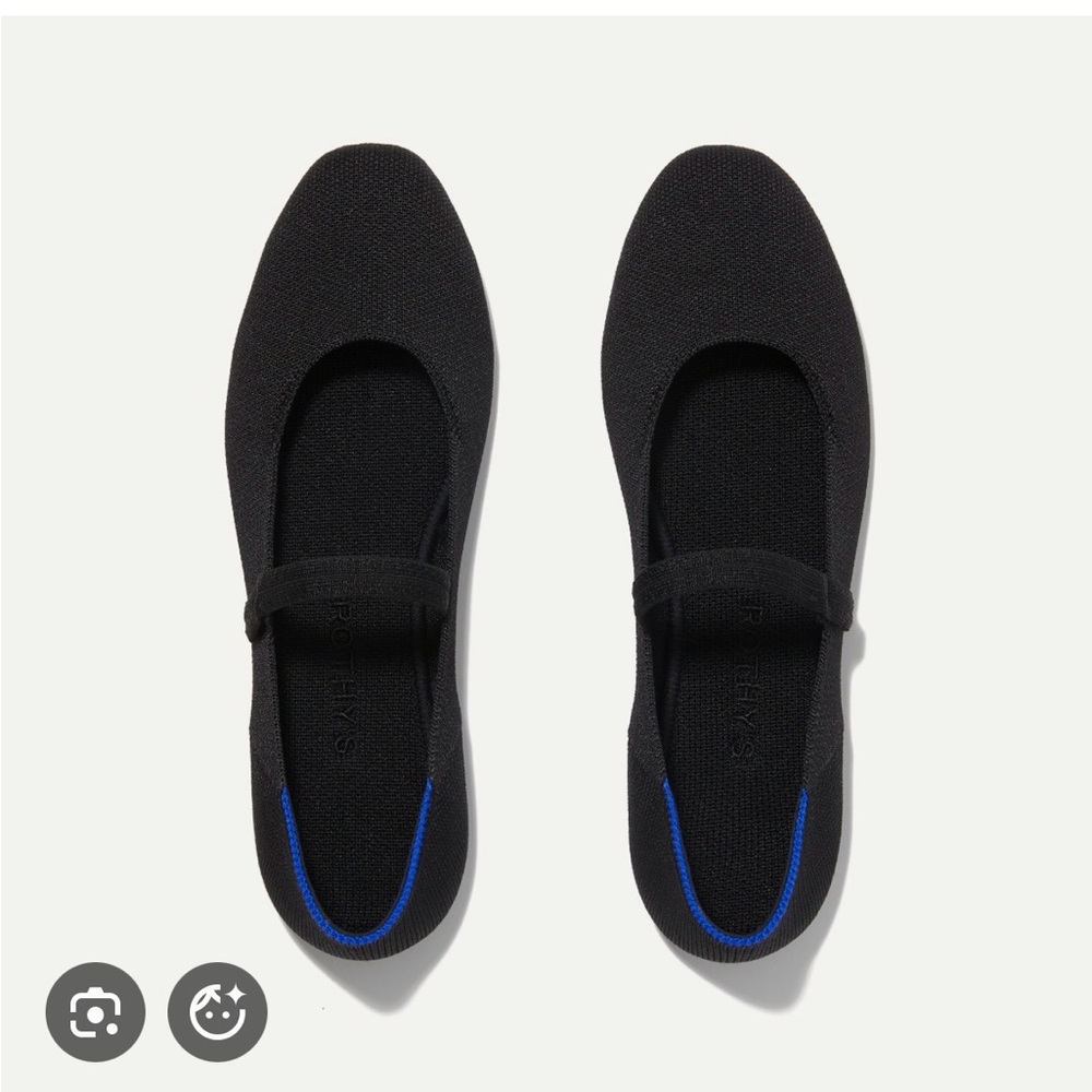 Rothy's Black and Blue Women's Flats